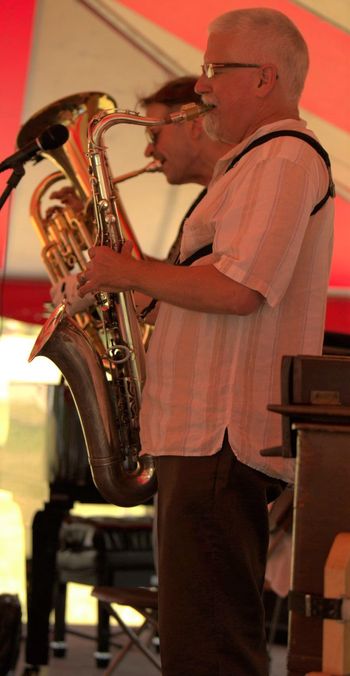 Michigan Jazz Festival (With Steve Wood) - 2011 (11): Brad, Steve Wood
