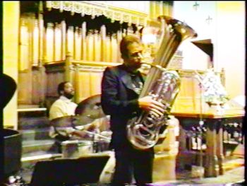 Jefferson Ave. Jazz Vespers - March 1994 (16): Gerald Cleaver, Brad
