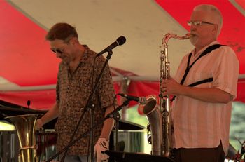 Michigan Jazz Festival (With Steve Wood) - 2011 (9): Brad, Steve Wood
