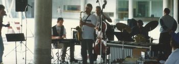 Blue Monday at Hart Plaza - Early 1990's (9): Brad, Scott Gwinnell, Steve Wood, Ken Kellett, Ron Jackson, Rob Pipho