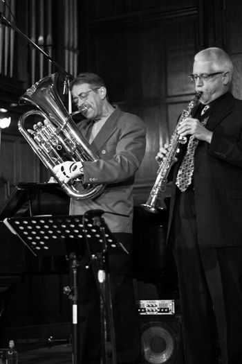 NuQuartet Plus @ Birmingham Jazz Vespers - April 2010 (2): Brad, Steve Wood
