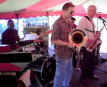 Michigan Jazz Festival (With Steve Wood) - 2011 (18): George Davidson, Brad, Duncan McMillan, Steve Wood
