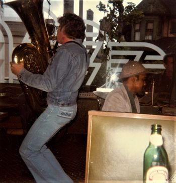 Cafe Detroit - Circa 1980 (2): Brad, Stanley Booker, Frank Isola
