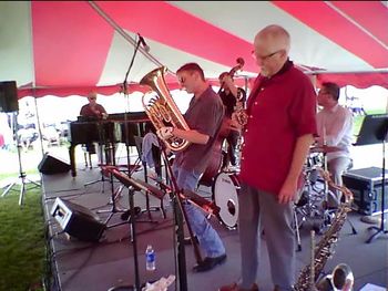 Michigan Jazz Fest (With Steve Wood) - 2010 (8): Gary Schunk, Brad, Dan Kolton, Steve Wood, Bill Higgins