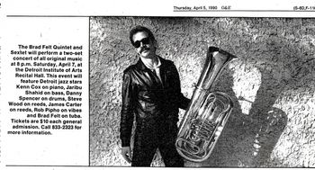 The Tuba Rules! @ DIA - April 1990 (1): Birmingham Eccentric - 04/05/1990
