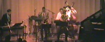 The Tuba Rules! @ DIA - April 1990 (29): Rob Pipho, Danny Spencer (Hidden), James Carter, Brad, Jaribu Shahid, Kenn Cox
