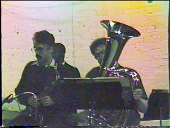 Sextet @ Paradigm Center - January 1988 (14): Steve Wood, Vincent Bowens, Brad
