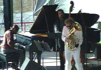 Flint/King Cobra Jazz Festival - August 1994 (33): Kenn Cox, Jaribu Shahid, Brad
