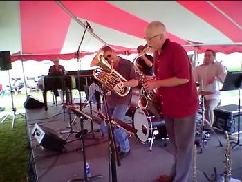 Michigan Jazz Fest (With Steve Wood) - 2010 (7): Gary Schunk, Brad, Dan Kolton, Steve Wood, Bill Higgins