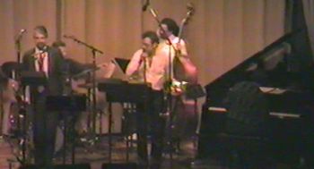 The Tuba Rules! @ DIA - April 1990 (22): Steve Wood, Danny Spencer, Brad, Jaribu Shahid, Kenn Cox
