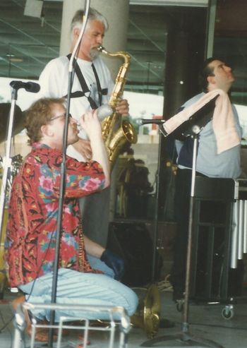 Blue Monday at Hart Plaza - July 1997 (8): Brad, Steve Wood, Rob Pipho
