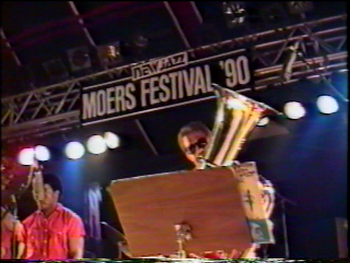 Kenn Cox Guerilla Jam Band - Moers, Germany - 1990 (8): Rayse Biggs, Brad
