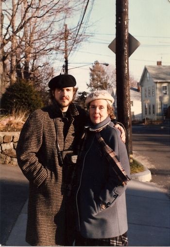 Grayson and his mom, Newton Corner, Massachusetts. (1996)
