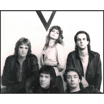 Philadelphia based band "V" in 1982
