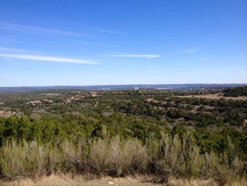 Hill country view
