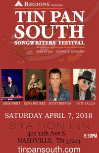 TIN PAN SOUTH SONGWRITERS FESTIVAL