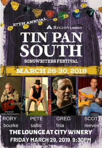 Tin Pan South Songwriters Festival 