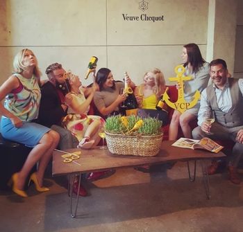 Yelloweek Medial launch with Stacy Brotzel, Jennie Marshall, Jordan Hertner, Chelsea Bird, Jenna Usu
