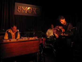 At Smoke Jazz Club NYC with Tony Monaco & Jimmy Jackson
