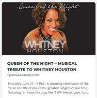 Queen of the Night! Remembering Whitney