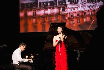 Mark Chait and Opera Singer Fang Fang at Kee Club Performance Shanghai Concert
