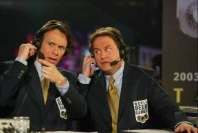 Alan Park and Rick:  Hosts of "The World Beer Games"
