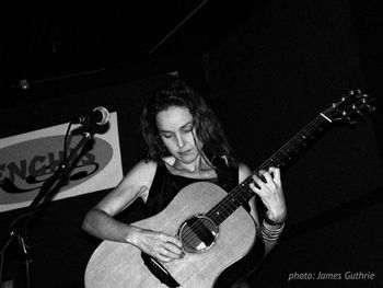 Nicolette Aubourg at Genghis Cohen Photo by James Guthrie
