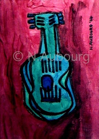 Small Guitar by Nicolette Aubourg ©
