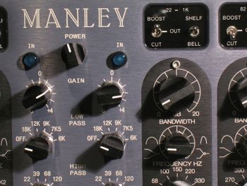 Manley Massive Passive Tube Mastering EQ
