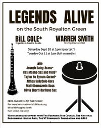 LEGENDS ALIVE: Bill Cole and more Friends 