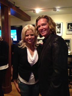 Megan Hilty with Tom
