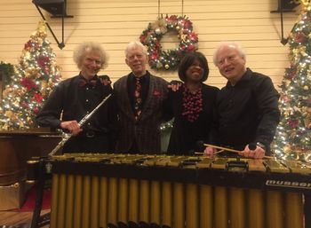 Tom_with_Jeff_CohanMartin_LundGail_PettisFloyd_Norgaard_CenterStanwoodWA "Jazzin" The Christmas Classics concert with flutist Jeffrey Cohan, pianist Martin Lund, vocalist Gail Pettis, and yours truly at the Floyd Norgaard Cultural center, Stanwood WA (12/15/19)
