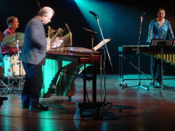 Tom Collier Trio performing @Kumamoto Auditorium, Kumamoto, Japan; 1/16/05 (w/ Christian Krehbiel, d
