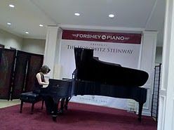 Playing Vladimir Horowitz's piano 2011 (2)
