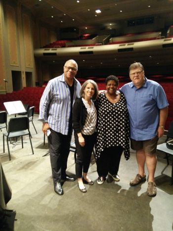 SOST Rehearsal with Byron Stripling, Carmen Bradford and Bob Breithaupt - October 2018
