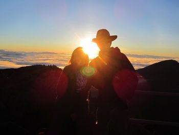 Mirabai & Steve, Mt. Haleakala sunrise, Maui, June 2013
