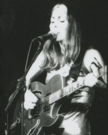 Viv with her Vox Electric
