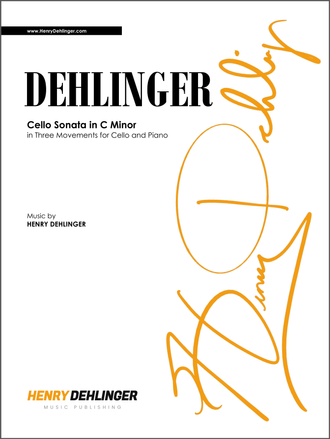 Cello Sonata in C Minor by Henry Dehlinger