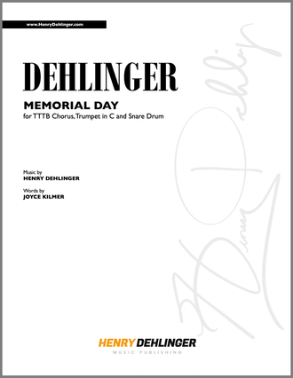 Memorial Day for TTBB by Henry Dehlinger