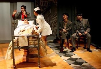 As Meyer Iskowitz (bed) in "Murder Mystery Blues"
