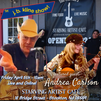 Andrea Carlson on the JB Kline Show! Live and online!!