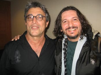 Ivan Lins and Rubens Salles
