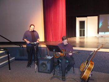 Playing Music for a Theatre Production with Todd Milne
