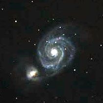 April 2014 image by Jim Mayercak Whirlpool Galaxy

