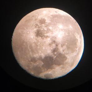 June_2017 Taken through the eyepiece of the Lewis Telescope with an iPhone
