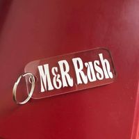 M&R Rush Laser Etched Key Chain