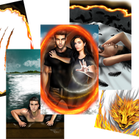 Wolf Rising Series Page Overlays 