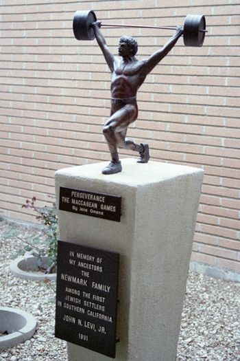 Perseverance 2 Bronze Sculpture Commission - Jewish Home For The Aged - Los Angeles, CA
