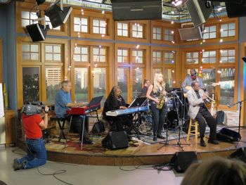 Appearing on "AM Northwest" with Hailey Niswanger, Thara Memory, and an all-star band
