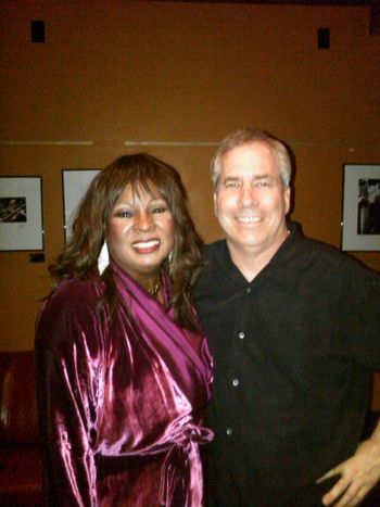 With the Motown legend Martha Reeves

